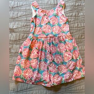 NWOT 5T romper SweetHoney Pink and Blue Floral